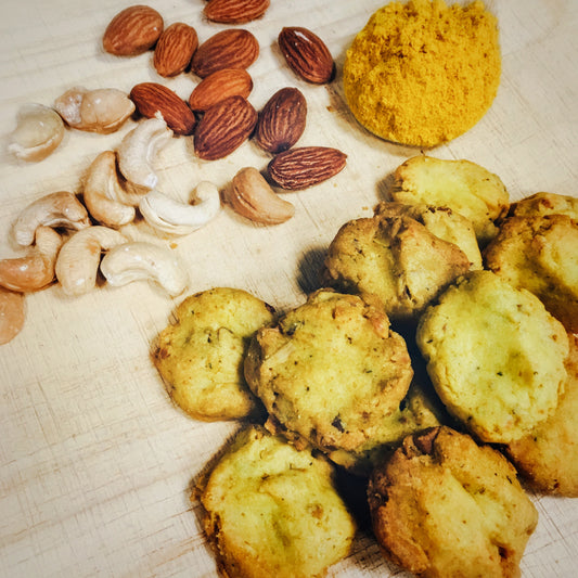 薑黃堅果餅乾  Organic Turmeric Cookies